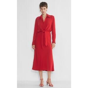 Aritzia Women’s Abbey Dress Size S Elegant Casual Midi, Short Sleeve, Versatile